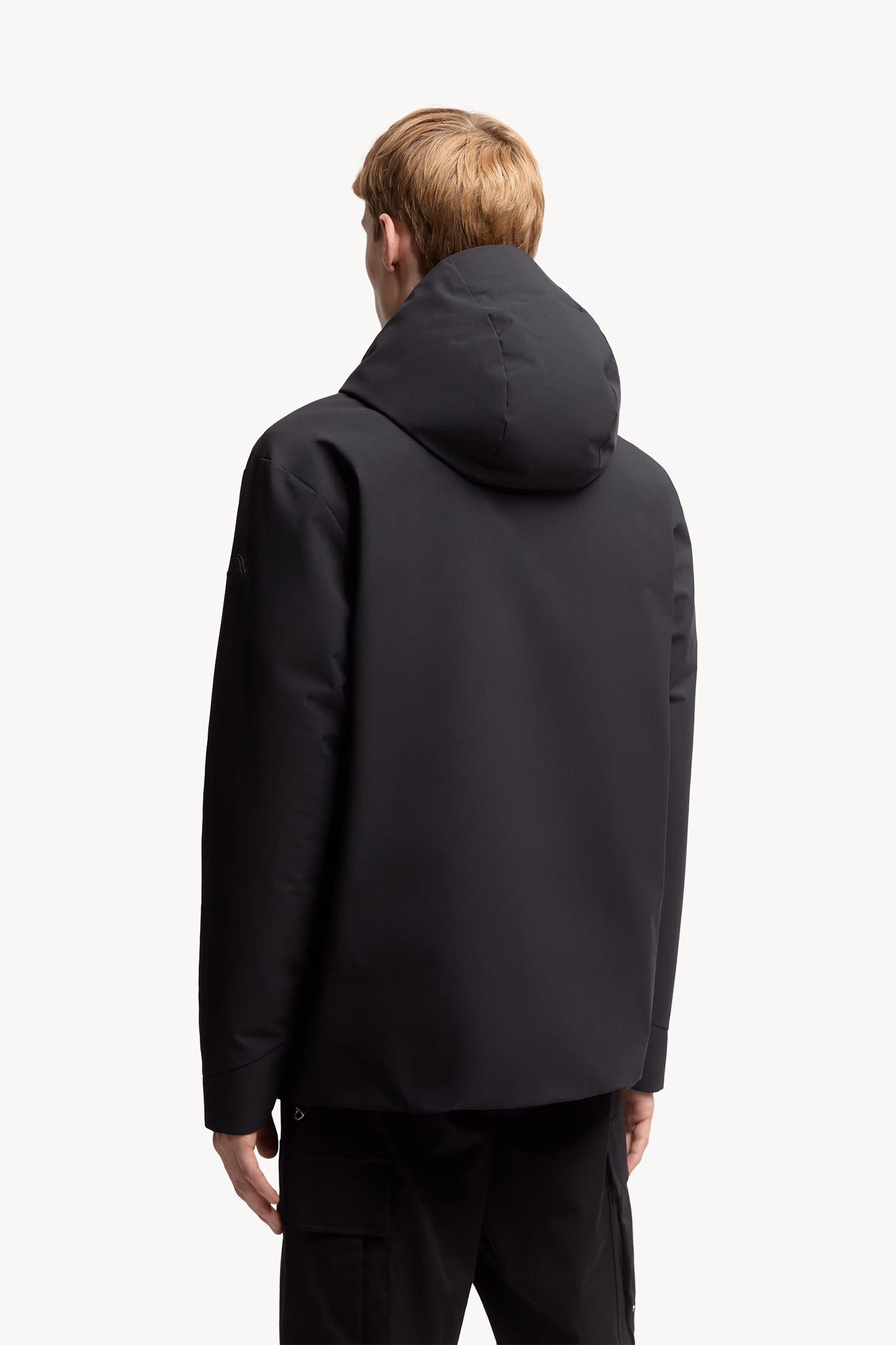 Gatillier Hooded Short Down Jacket Men Black Moncler 5